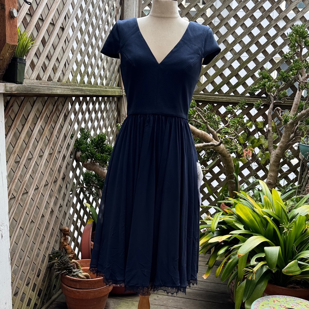 Dress the Population, Corey, Midnight blue, Size Small Dress. NWT